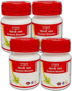 Tansukh Godanti Bhasma | Ayurvedic Herbal Product | 10 G x 4 | Pack Of 4