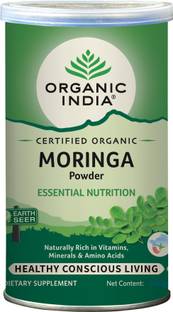 ORGANIC INDIA Moringa Powder I Essential Nutrition, Boosts Energy Levels & Stamina