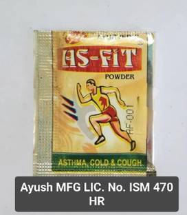 Genex GH As Fit Powder For Asthma, Cold And Cough Pack of -224 POUCHES.