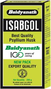 Baidyanath Isabgol Psyllium Husk Powder - 200gm | Effective Constipation Relief, Digestion