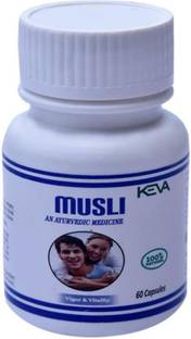 KEVA Musli capsuels for strength, vigour and complexion ( Pack of 1 )