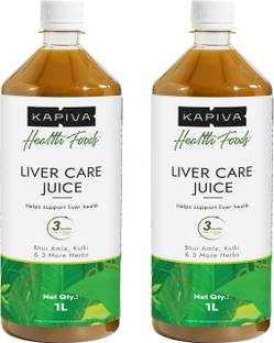 Kapiva Liver Care Juice With 5 Ayurvedic Herbs to Benefit Liver Health 1L