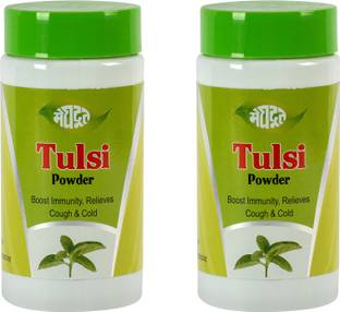 MEGHDOOT Ayurvedic Tulsi Powder For Cough and Cold with 100gm Pack of 2