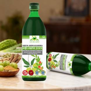 Ayur Farm Arjun Ashwagandha Juice | Immunity Booster Arjun Ashwagandha Juice