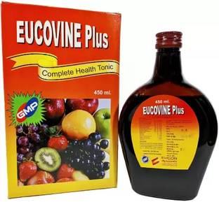 Aayatouch dswdx Ayurvedic Tonic EUCOVINE PLUS SYRUP 450ML