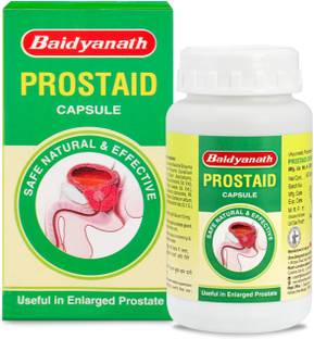 Baidyanath Prostaid 60 Capsule|For Complete Prostate Care and Healthy Urinary Tract System
