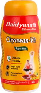 Baidyanath Sugarfree Chyawan Vit- Specially formulated Chyawanprash with No Added Sugar- With Benefits of Amla, Ashwagandha and Almonds