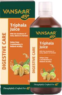 VANSAAR 45+ Ayurvedic Triphala Digestion Care Juice | Gut Health & Digestive Care