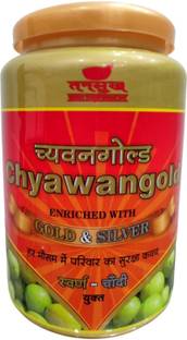 Tansukh Chyawangold chyawanprash 1kg Pack | Enriched With Gold & Silver