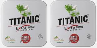 Titanic Extra Time Ayurvedic Medicine (2 Packs, 6 Capsule in Each Pack)