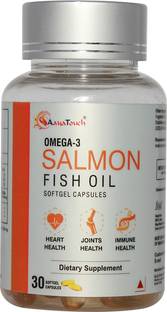 Aayatouch Salmon Fish Oil Capsules with Multivitamin, Omega 3