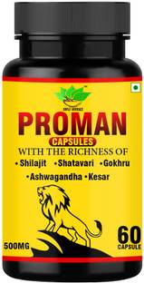 बिरजी हर्बल्स PROMAN CAPSULE (60 VEG CAPSULE)