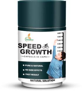 grinbizz Speed Growth Capsule Height Badhane ki Dawa|Taller Height|Height Growth