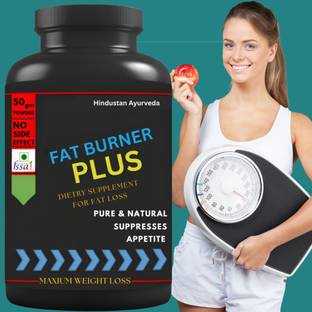Hindustan Ayurveda Fat Burner Plus, Men's Body Loss Weight , Body Fit ,Fat Burn , Capsule