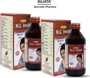Sujata ayurvedic pharmacy Sujata M.C. Fresh Syrup 200ml (Pack of 2)
