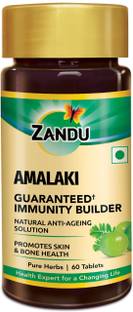 ZANDU Amalaki Tablets with 100% Pure Amalaki Extract for Enhanced Immunity & Wellness