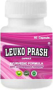 LEUKOPRASH Ayurvedic Capsule | White Discharge and Leucorrhoea Treatment