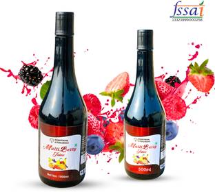 nishtham ayurveda MIX BERRY JUICE FOR HEART HEALTH AND IMMUNITY| ENRICHED WITH 30+ BERRIES