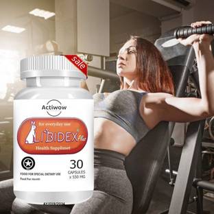 ACTIWOW Libidex Plus - Energy Boost Capsules for Bold Men