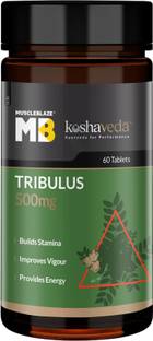 MUSCLEBLAZE Koshaveda Tribulus (60 Tablets) | Ayurveda for Performance