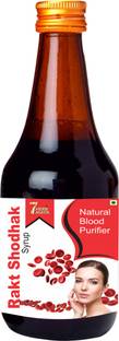 7Herbmaya Rakt Shodhak Syrup | Blood Purifier Syrup | Reduce Blood Related Problems