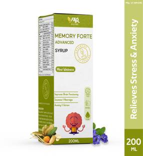 FAG Memory Forte Advanced Syrup For Stress Relief & Memory Enhancement
