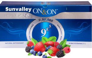 Sunvalley Elements On & On 9E5 Energy Drink Antioxidant Immunity Booster - 30 Sachets
