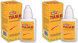 JOLLY Tulsi 51 Drops Natural Immunity Booster (Pack of 2)