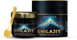 Ayuvya Pure Himalyan Resin Shilajit for Strength Power & Stamina Pack of 1
