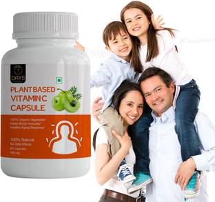 7 Days 100% Vitamin C Capsule for Glowing Skin, Potent Antioxidant, Boost Immunity-500mg