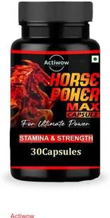Horse Power Max Capsules Herbal Boost to Daily Masculine Energy X09