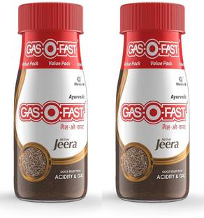 GAS-O-Fast Active Jeera Bottle 100 gm x Pack of 2