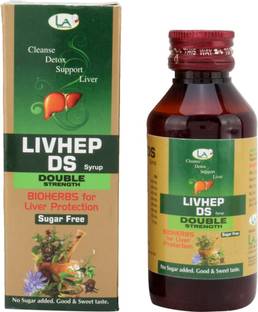 la nutraceuticals La Nutra's Liv Hep DS Liver Syrup -100ml (Pack of 4)