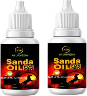 N2B AYURVEDA Sanda oil for men, aroma massage oil