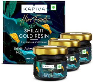 Kapiva Shilajit Gold Resin|Boosts Stamina| 100% Ayurvedic 20g