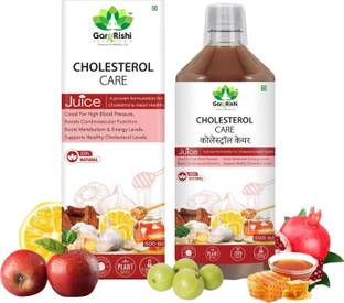 GargRishi Ayurveda Cholesterol Care Juice Natural Heart Health Drink Supports