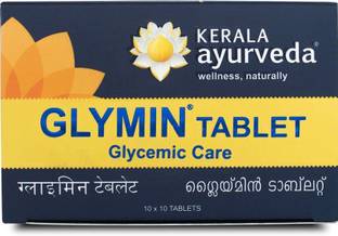 केरल आयुर्वेद Glymin Tablet 100|Healthy Glucose Metabolism