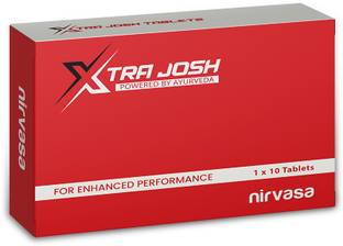 Nirvasa Xtra Josh Tablets for Men with Natural Extracts (10 Tablets