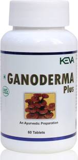 KEVA Ganoderma Plus Tablets Ayurvedic Product, Effective Antioxidant,Immunity Booster