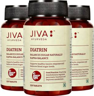 JIVA Diatrin Tablets 120 Tablets Pack of 3