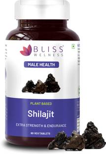 Bliss Welness Pure Himalayan Shilajit Extract | Shuddh Shilajeet 1000mg