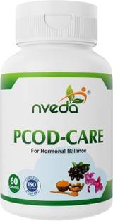 Nveda Herbs based PCOS/PCOD Care for Hormonal Balance with Natural Ayurvedic Formula