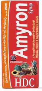 H D C Amyron Syrup - Reduce Tiredness & Fatigue, Improves Haemoglobin Level