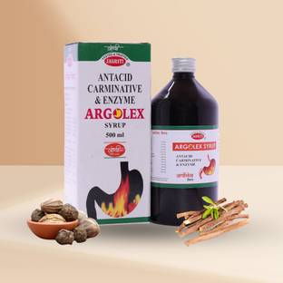 jagriti herbs Argolex Syrup-500ml/Relief from Acidity,Constipation,Gas