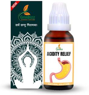 grinbizz Acidity Relief Drop/Constipation Relief/Smooth Digestion/Gastric Pain Relief