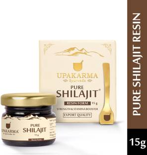 UPAKARMA Pure Shilajit Resin |High Fulvic Acid Content|Boost Performance, Power & Stamina