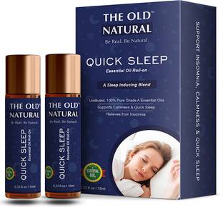 The Old Natural Quick Sleep Essential Oil Roll-on(Pack of 2)