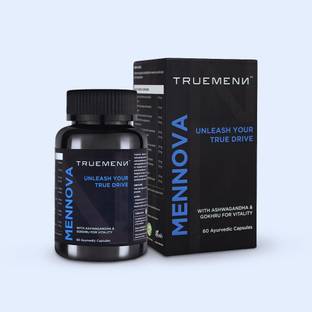Truemenn Mennova Power Capsule For Men | Safed Musli, Ashwagandha & Tribulus Terristris