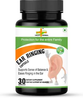 VIKJIT HERBALS Ear Ringing Capsule Enhance Your Hearing