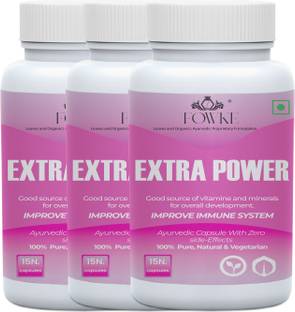 Fowke Extra Power Herbal Power Women Capsule For Overall Cellular Health ' Strength